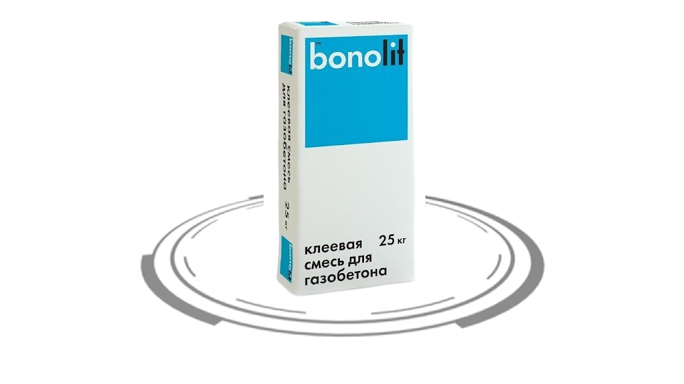  для газобетонных блоков Bonolit -  клей для газобетона в .